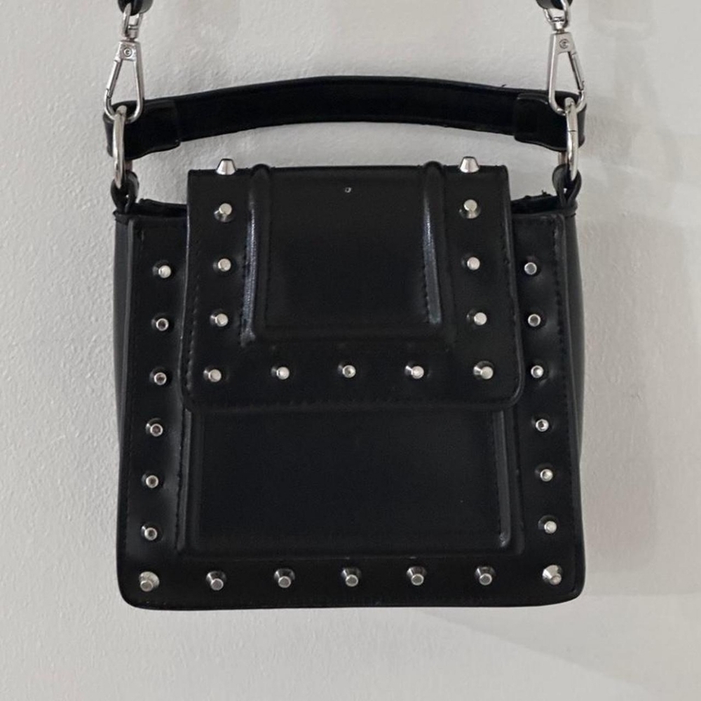 "Like New" Zara Studded Mini Crossbody Bag - Picture 5 of 13